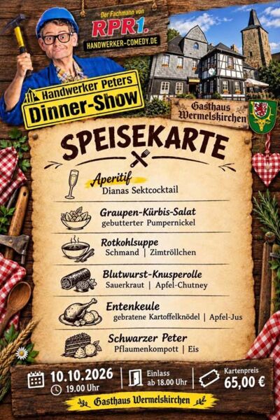 Handwerker Peters Dinner-Show