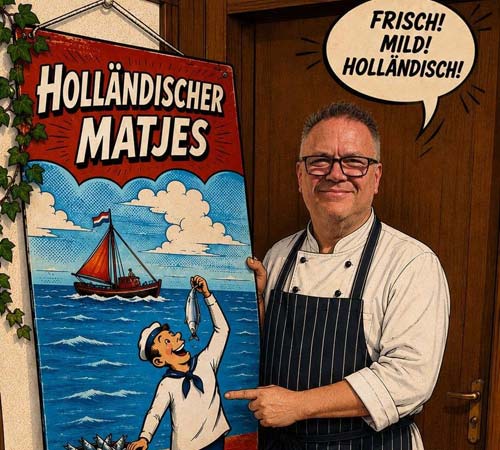 Die holländischen Matjes Wochen im Restaurant